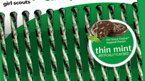 Girl Scouts Are Releasing Thin Mint Candy Canes Just In Time For The Holidays
