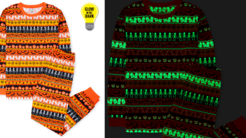 The Children’s Place Has Already Released Halloween Pajamas That Glow-In-The-Dark For The Entire Family
