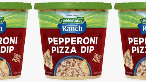 You Can Now Get A 1.5 Pound Tub Of Hidden Valley Ranch Pepperoni Pizza Dip