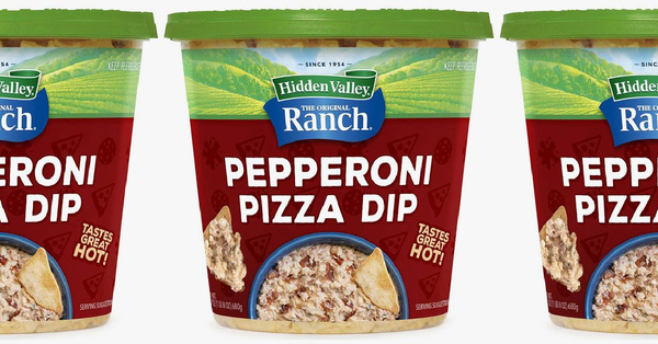 You Can Now Get A 1.5 Pound Tub Of Hidden Valley Ranch Pepperoni Pizza Dip