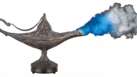 Target Is Selling A Magical Genie Lamp That Has Mist So You Can Bring A Little Magic To Your Home
