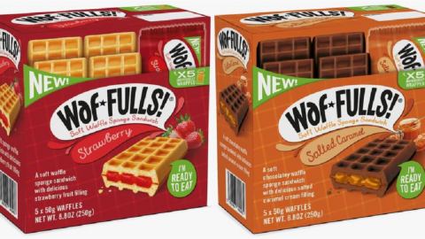 You Can Get Waffles That Are Stuffed With Salted Caramel, Chocolate, Or Strawberry Filling And I Need Them Now!