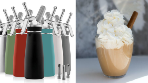 Move Over Starbucks, This Whipped Cream Dispenser Will Give You All The Fluffy Cream Your Tastebuds Desire