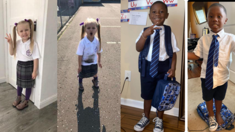 Hilarious Before And After Photos From The First Day Of School