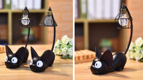 These Miniature Black Cat Lamps Are Perfect For Decorating Your House