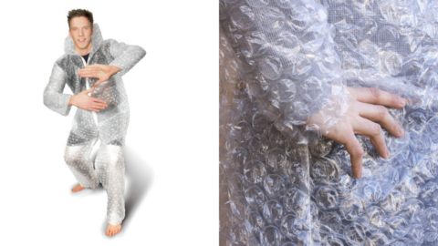 You Can Get A Full Body Bubble Wrap Halloween Costume Just Like The One From ‘Dude, Where’s My Car?’