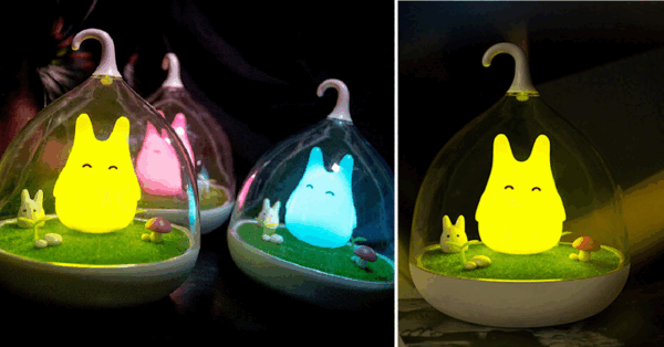 This Glowing Bunny Nightlight Is Just The Perfect Amount Cute For Your Bedroom