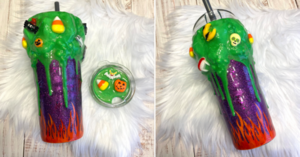 These Candy Corn Cauldron Tumblers Look Good Enough To Eat
