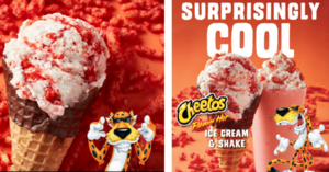 You Can Get Cheetos Flamin’ Hot Ice Cream And I’m Genuinely Intrigued To Try This
