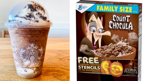You Can Get A Count Chocula Frappuccino From Starbucks That Is Frightfully Delicious