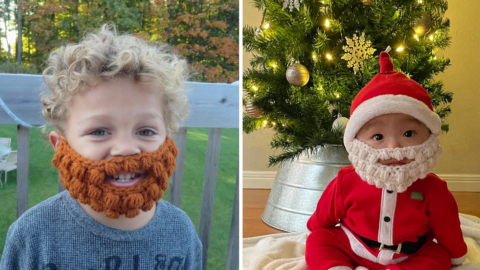 You Can Get Crochet Beards For A Fun Way To Keep Your Face Warm This Winter