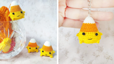 You Can Crochet Mini Candy Corn And They Are Adorable!