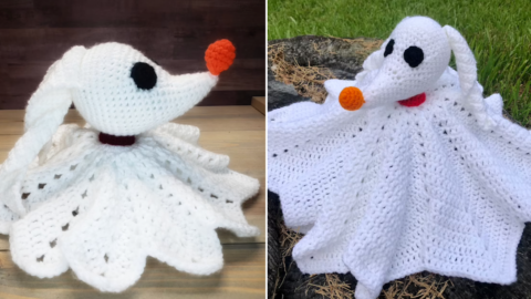 You Can Crochet Zero From ‘The Nightmare Before Christmas’ And He Is Simply Perfect