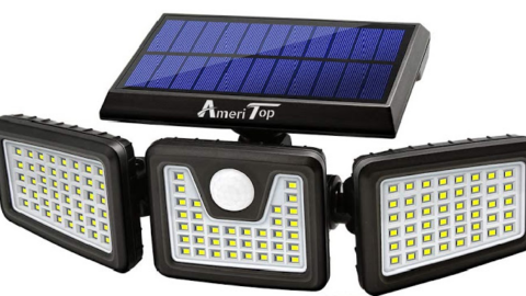 These Solar Powered Outdoor Lights Are Bright Enough To Light Up The Darkest Corners Of Your House