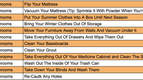 45 Ways To Clean And Declutter Your House This Fall