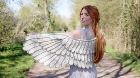 You Can Crochet This Gorgeous Feather Wing Shawl So You’ll Always Look Like A Total Angel