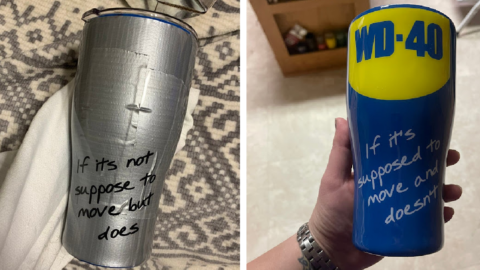 This Tumbler Is Perfect For That Person Who Likes To Fix Everything