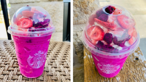 You Can Get A Franken Berry Frappuccino From Starbucks To Give You All The Spooky Vibes