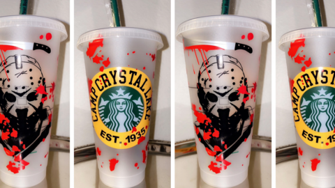You Can Get A ‘Friday The 13th’ Camp Crystal Lake Tumbler Just In Time For Halloween