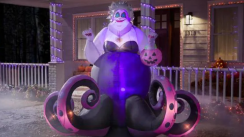 Home Depot Is Selling A Giant Inflatable Ursula You Can Put In Your Yard For Halloween