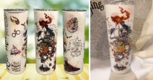 You Can Get A Stainless Steel Harry Potter Tumbler And You Can Just Accio It To Me Right Now