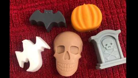 You Can Get Halloween Shaped Soap To Make Your Bathroom Frightfully Decorated