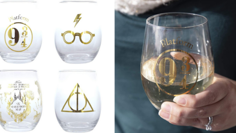 Harry Potter Stemless Wine Glasses Exist And You Can Just Accio Them To Me