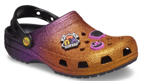 You Can Get ‘Hocus Pocus’ Crocs And They Are Glorious With A Glittery Ombré Design