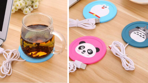 These USB Hot Coasters Will Keep Your Coffee Nice And Toasty While You Work