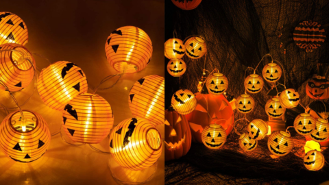 You Can Get Jack-O-Lantern String Lights For A More Traditional Look This Halloween