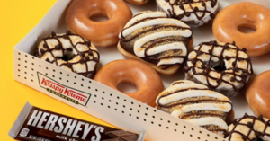 Hershey’s Teamed Up With Krispy Kreme To Create S’mores Donuts For National S’mores Day And I Need Them Now!