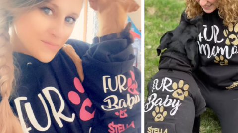 Everyone Is Going Crazy Over These Matching Hoodies For You and Your Fur Baby