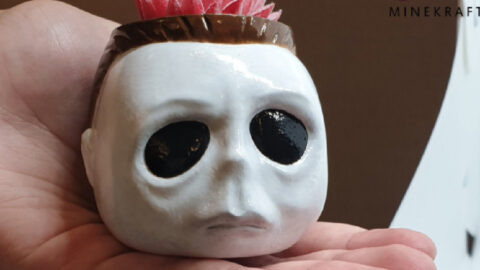 You Can Get A Mini Michael Myers Pot To Hold Your Succulents For The Spooky Season