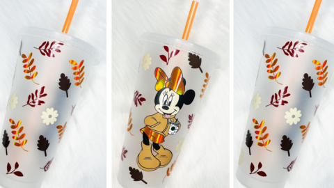 This Minnie Mouse Fall Tumbler Is Perfect For Your Iced Pumpkin Spice Latte