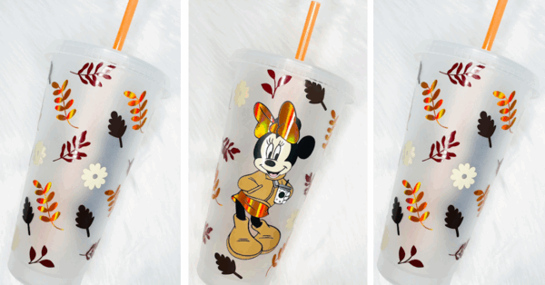This Minnie Mouse Fall Tumbler Is Perfect For Your Iced Pumpkin Spice Latte