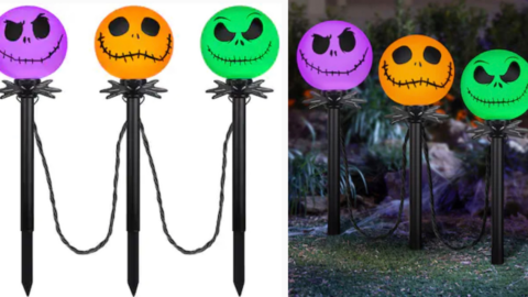 You Can Get Jack Skellington Pathway Lights To Spook Up Your Walkway