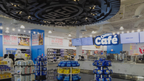 Oreo Just Opened Their First Ever Cafe Featuring A Secret Menu Item, Merchandise and A Sweet Treat Bar