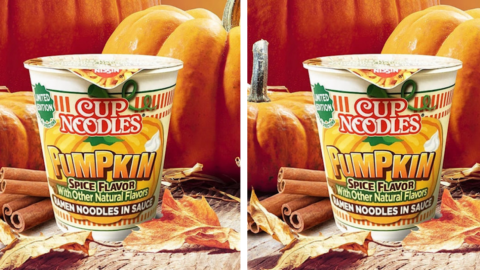 Pumpkin Spice Flavored Cup Noodles Exist And I’m Not Sure How To Feel About It
