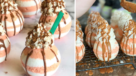 These Pumpkin Spice Latte Bath Bombs Are The Perfect Way To Usher In The Fall Season