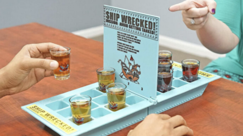 This Drinking Game Is Like Battleship And Your Mission Is To Avoid Getting Tanked