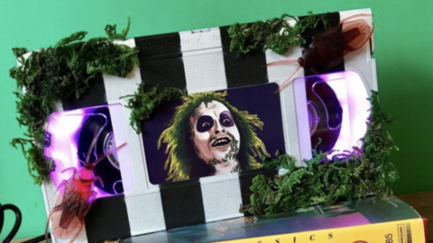 You Can Get A Retro VHS Lamp Made From Your Favorite Movie
