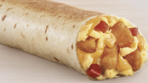 Today Is Free Breakfast Burrito Day At Taco Bell