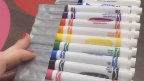 Teachers Are Duct Taping Markers Together and It Is Pure Genius