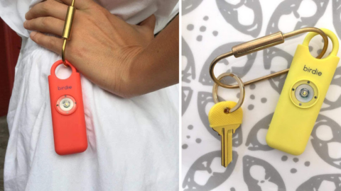 You Can Get A Personal Safety Alarm That Hangs Right On Your Keychain And Deters Attacks