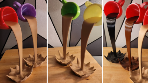 These Spilling Coffee Sculptures Are Perfect For That Coffee Lover In Your Life