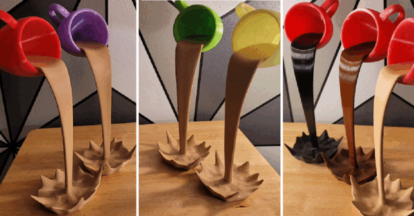 These Spilling Coffee Sculptures Are Perfect For That Coffee Lover In Your Life