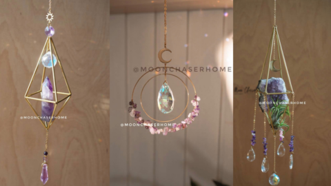 You Can Get A Gorgeous Crystal Sun Catcher To Help Bring Zen Into Your Life