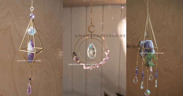 You Can Get A Gorgeous Crystal Sun Catcher To Help Bring Zen Into Your Life