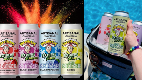 Take Yourself Back To The 90s With These New Warheads Extreme Sour Hard Seltzers!