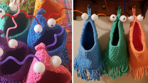 These Yip Yip Monster Hanging Baskets Are The Perfect Accessory For That Kid At Heart